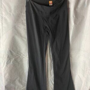 Lucy Power, Black flare leg leggings, size XS